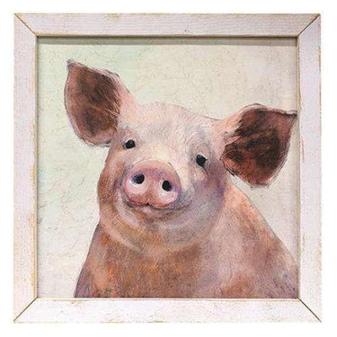 Scrapple Framed Print, White Frame - The Fox Decor